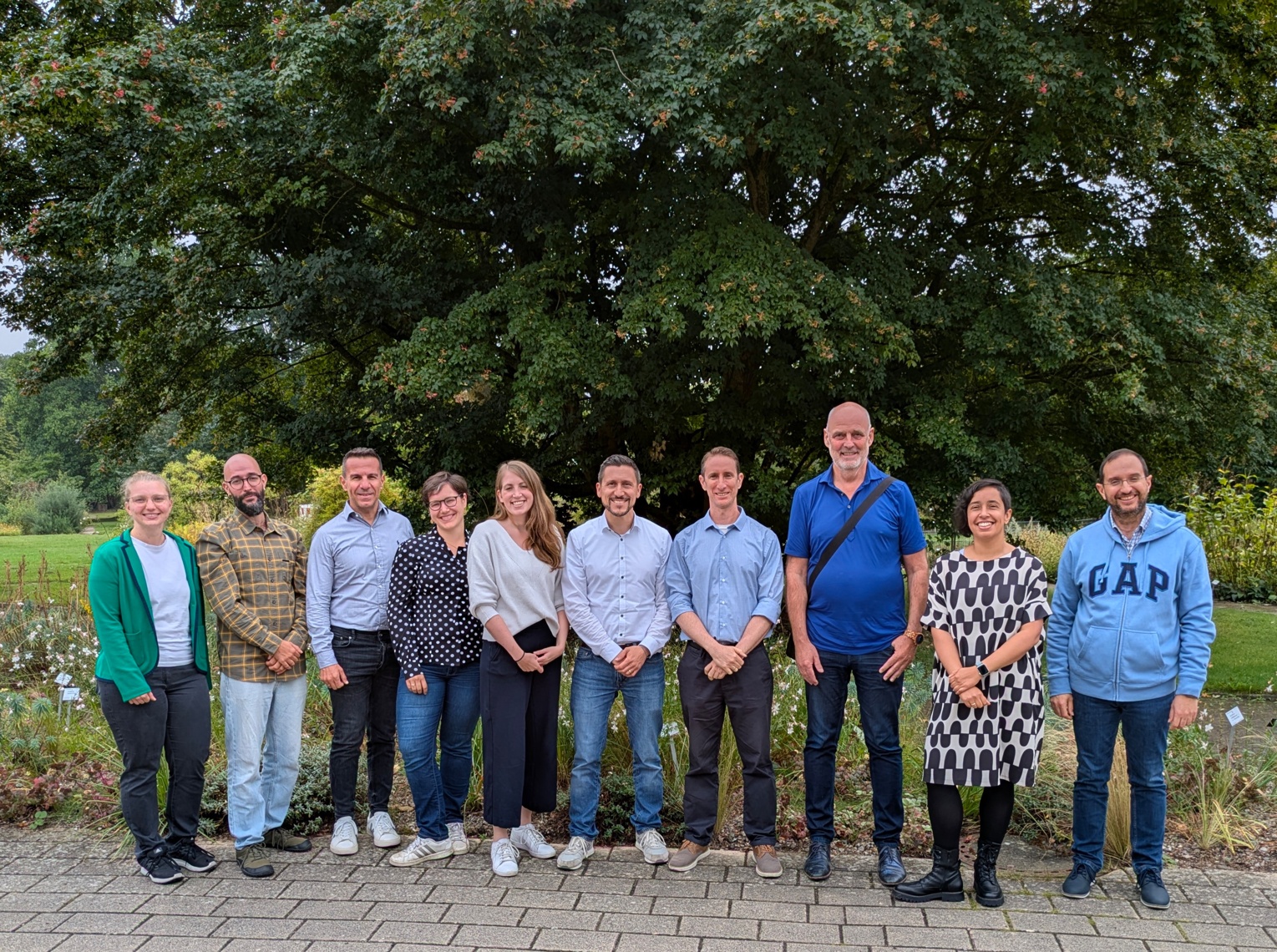 Das Team hinter dem Projekt beim Kick-Off im September.