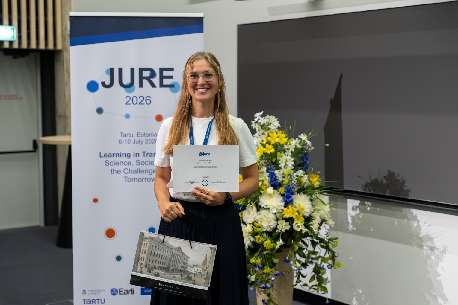 Hannah Pünjer mit „Best of JURE – Paper Presentation“ ausgezeichnet
